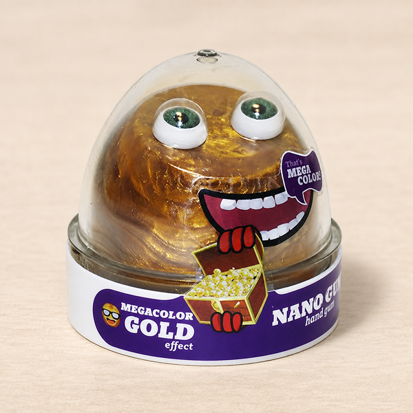Nano Gum Gold Effect Slime Putty – 50g
