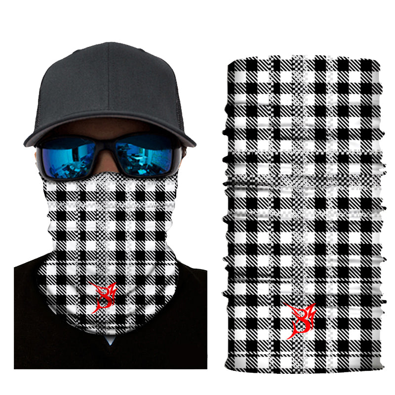 Bob Marlin Face Shield Neck Gaiter Ghutra Black