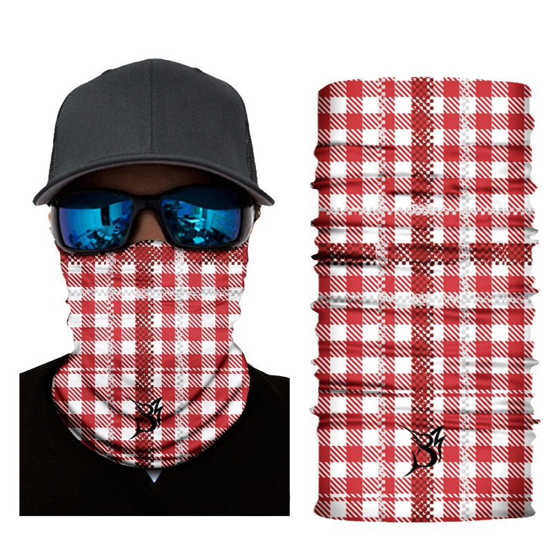 Bob Marlin Face Shield Neck Gaiter Ghutra Red